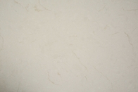 Kitchentop için iyi Fiyat Carrara Sarı Kuvars Döşeme Modern Kuvars Taş Döşeme