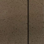 Anti Gözenekli 18 MM Kahverengi Mühendislik Kuvars Taşı Ev Dekoratif Malzemeler