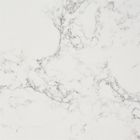 Mühendislik Beyaz Yapay Carrara Kuvars Taş Mutfak Tezgahı Zehirli Boya