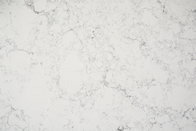 Antifouling ile Beyaz Carrara Yapay Kuvars Taş Mutfak Tezgahı