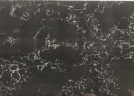 Siyah Carrara Yapay Kuvars Taş Isı Direnci Temizlemesi Kolay
