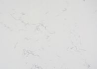 İç Dekoratif Anti Soluk Beyaz 25mm Mühendislik Kuvars Taş Yapı Malzemeleri