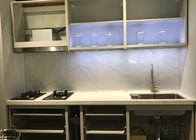 Otel Mutfak Honlu Finish Kuvars Taş Döşeme Dayanıklı Asit 2.45 G / Cm3