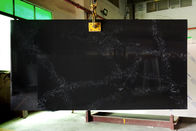 Mutfak Yapay Kuvars Taş Tezgah Carrara Siyah Renk 3200*1600*20mm