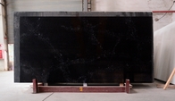 10mm Kalınlık Siyah Yapay Kuvars Taş Duvar Panelleri İnsan Yapımı