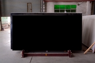 Mühendislik Yapay Kuvars Taş Tezgah Tezgahı Saf Siyah Renk 3000 * 1400 * 15mm